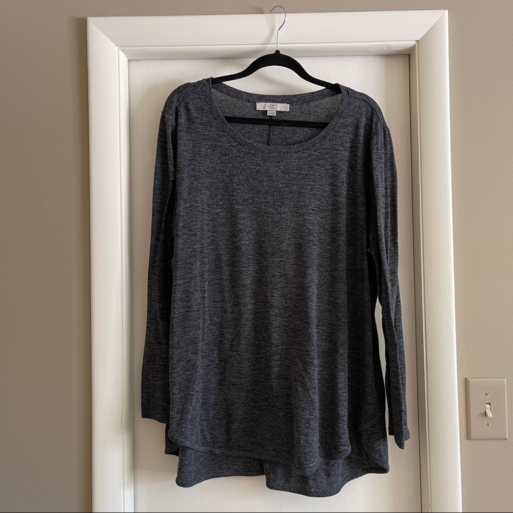 LOFT Plus Long Sleeve Tee